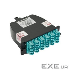 Адаптер для оптико-волоконних зєднань OM3, 12xLC Duplex, 2xMPO (FC2XN-24-10AS)
