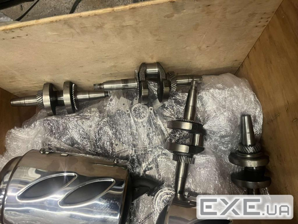 Колінвал у зборі під конус на бензиновий двигун генератора (168F) (YT31613) (168F) (YT31613)