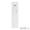 Дата кабель USB 2.0 AM to Micro 5P 2.0m 2.1A white XO (NB103-M2-WH)
