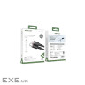 Дата кабель USB-C to Lightning 1.2m 3A 20W silicon black Acefast (6974316280644)