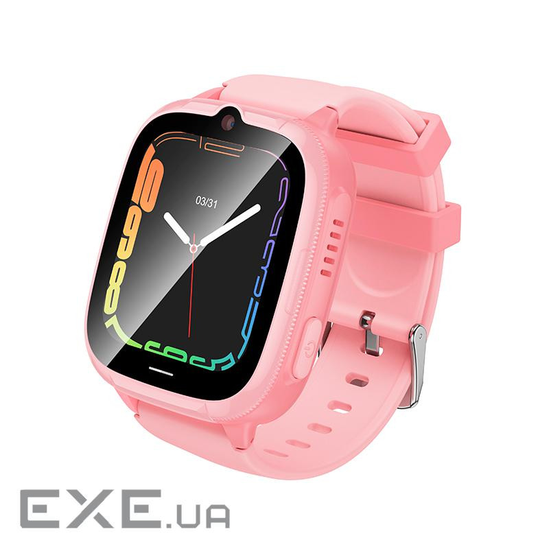 Дитячий смарт годинник Hoco Y106, 4G, GPS, Wi-Fi, HD камера, 1.83" HD-диспл (Hoco Y106 / P)