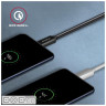 Дата кабель USB-C to USB-C 3.0m v3.2 Gen 1 PD 60W 3A black AXAGON (BUCM3-CM30AB) (BUCM3-CM30AB 3м)