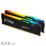 Модуль пам'яті KINGSTON FURY Beast RGB EXPO Black DDR5 6800MHz 32GB Kit 2x16GB (KF568C34BBEAK2-32)