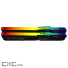 Модуль пам'яті KINGSTON FURY Beast RGB EXPO Black DDR5 6800MHz 32GB Kit 2x16GB (KF568C34BBEAK2-32)