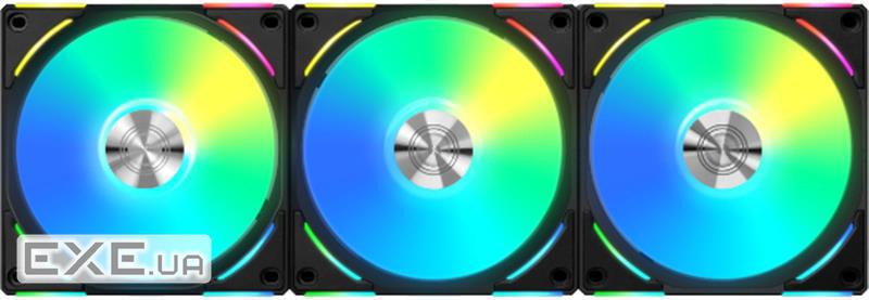 Комплект вентиляторів LIAN LI Uni Fan AL120 V2 Black w/controller 3-Pack (G99.12ALV23B.00)