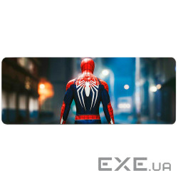 Коврик 300*800 тканинний Spider Man 23 з боковою прошивкою, толщина 2 мм, Пакет (SP23)