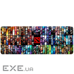 Коврик 300*700 тканинний DOTA2 ''Heroes28'', толщина 2 мм , OEM