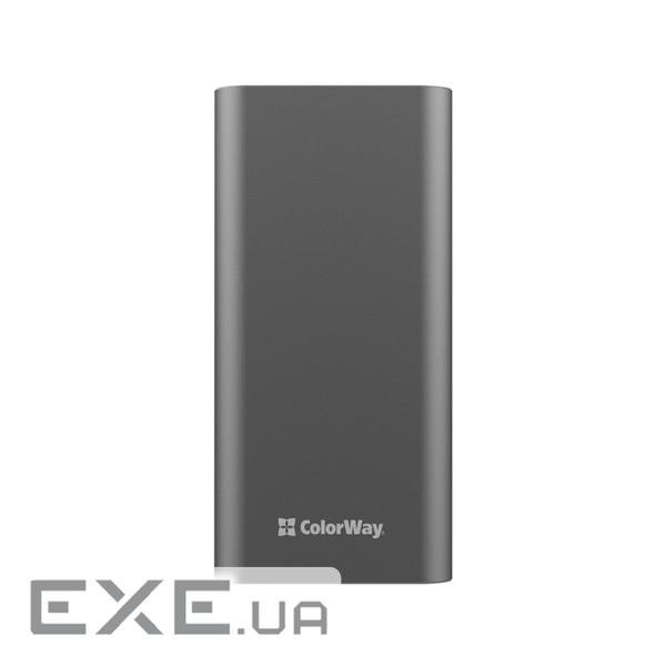 Універсальна мобільна батарея ColorWay 20000mAh Gray (CW-PB200LPH3GR-PDD)