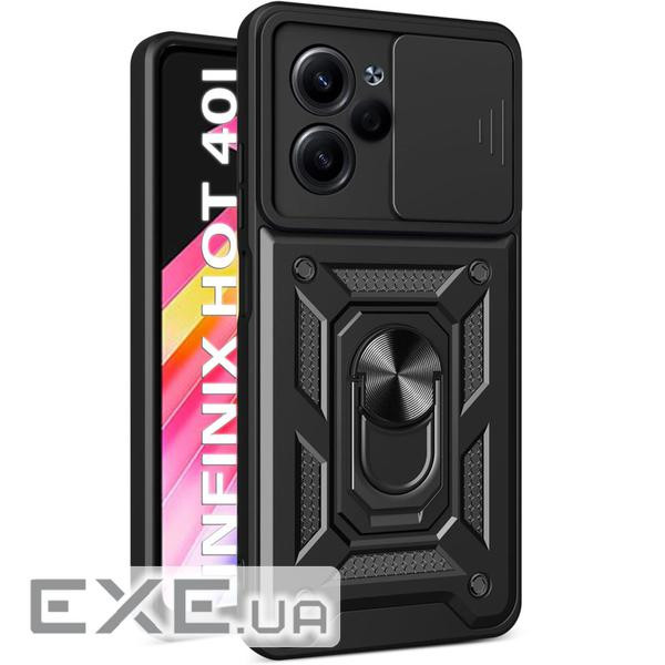 Чохол для мобільного телефону BeCover Military Infinix Hot 40i (X6528B) Black (710673)