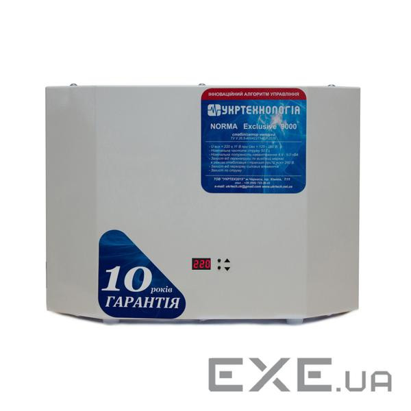 Стабілізатор напруги теристорні NORMA Exclusive 9 (9000Вт) 220В, стабілізація 120-275, (NORMAEx9000) 120-275, (NORMAEx90