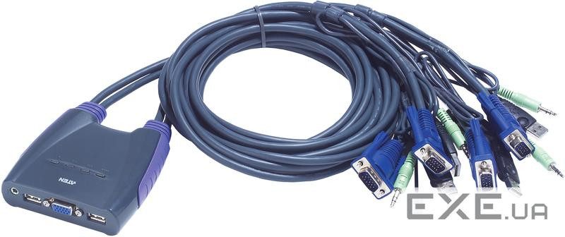 4-портовий KVM-комутатор USB (CS64US-AT)