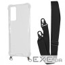 Чохол WAVE Clear Case with Strap Xiaomi Redmi Note 11 Pro/Redmi Note 12 Pro 4G black (56619 black)