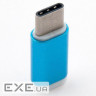 Перехідник micro-USB -Type C Dengos (ADP-007)