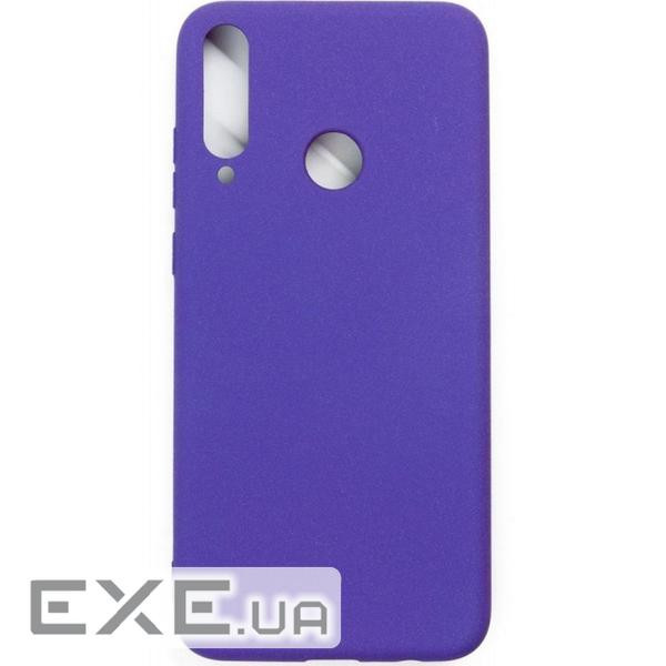 Чохол до мобільного телефона Dengos Carbon Huawei Y6p, violet (DG-TPU-CRBN-79) (DG-TPU-CRBN-79)