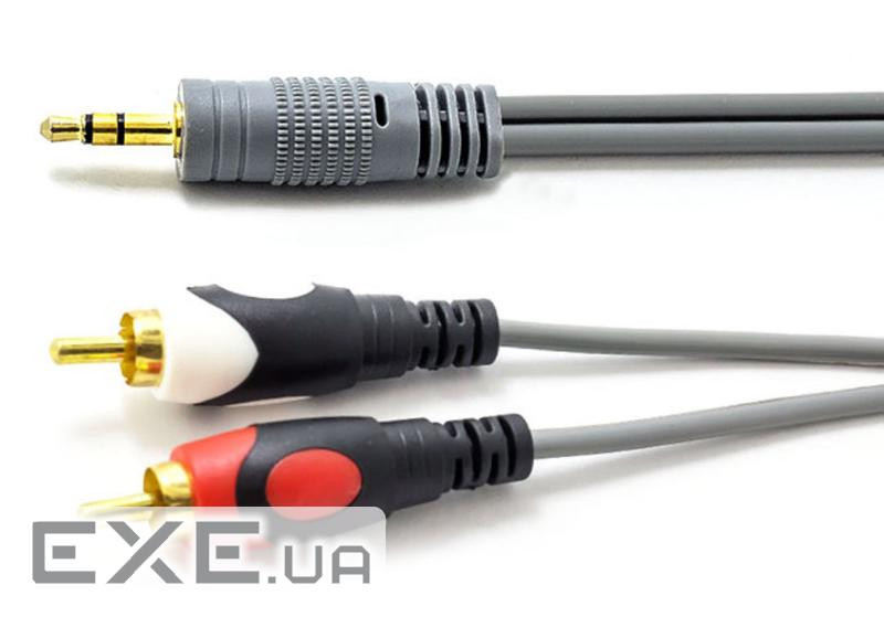 Кабель AUX Audio 3.5мм RCAx2 M/M 10.0м Premium (B00715)