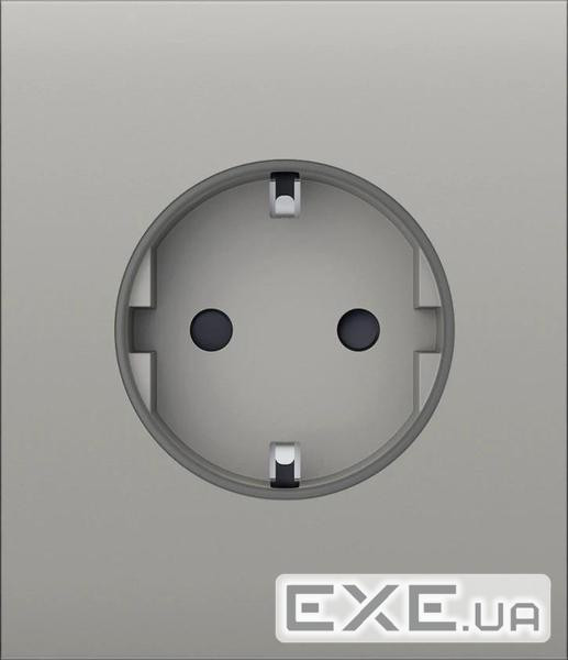 Центральна панель для вбудованої розетки Ajax CenterCover for Outlet Basic, oyster (000046704) Ajax CenterCover for Outl