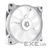 Вентилятор ID-Cooling ZF-12025-ARGB-SNOW, 120x120x25мм, 4-pin PWM, білий 