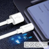 Дата кабель USB 2.0 AM to USB-C 1.0m 5A white ColorWay (CW-CBUC019-WH)