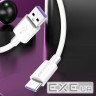 Дата кабель USB 2.0 AM to USB-C 1.0m 5A white ColorWay (CW-CBUC019-WH)