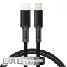 Кабель Baseus High Density Braided Type-C to Lightning PD 20W 2M Чорний (CATLGD-A01 (CATLGD-A01 2м) )