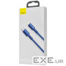 Кабель Baseus High Density Braided Type-C to Lightning PD 20W 2M Чорний (CATLGD-A01 (CATLGD-A01 2м) )