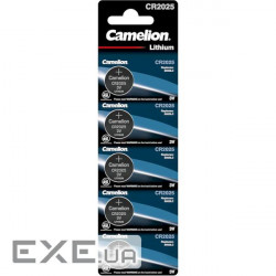 Батарейка CAMELION Lithium Button Cell CR2025 5шт/уп (C-13005025) (4260033152657)