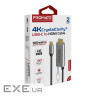 Кабель Promate USB Type-C - HDMI V 2.0 (M/M), 1.8 м , HDMI-PD100 Grey (hdmi-pd100.grey)