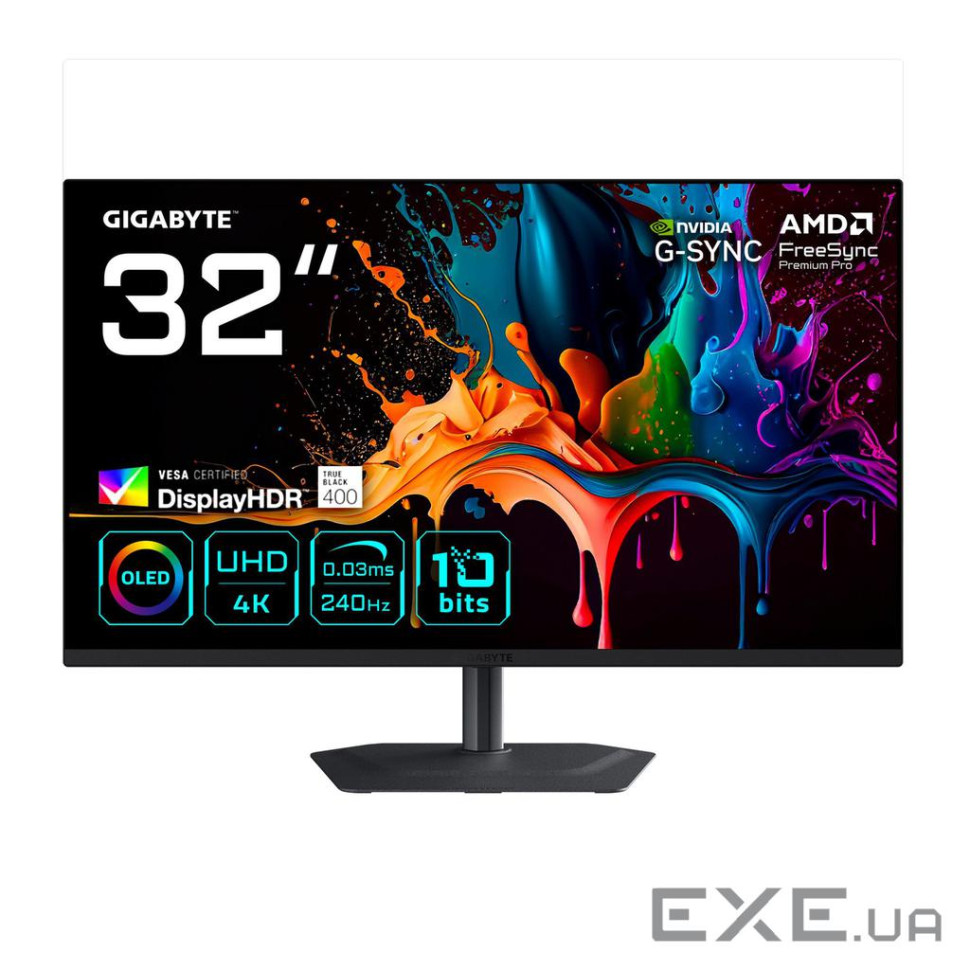 Монітор 32" MO32U2 EK GIGABYTE