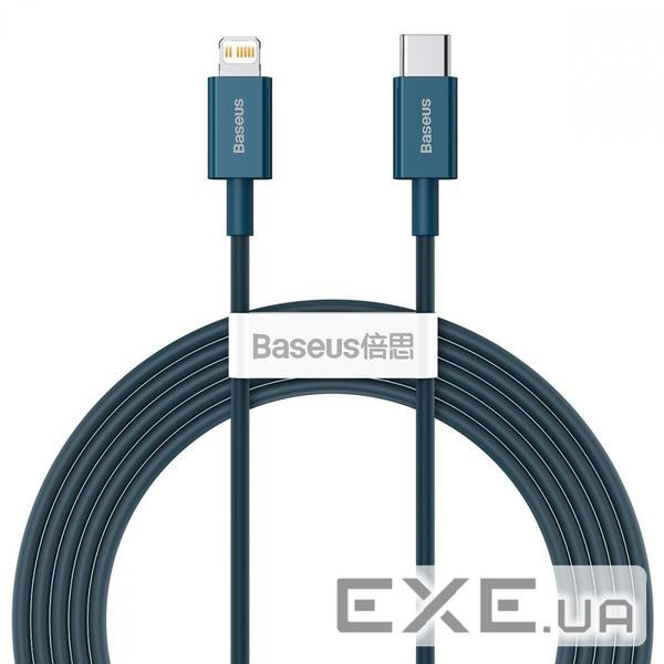 Кабель BASEUS Superior Series Fast Charging Data Cable Type-C to iP PD 20W 2м Blue (CATLYS-C03)