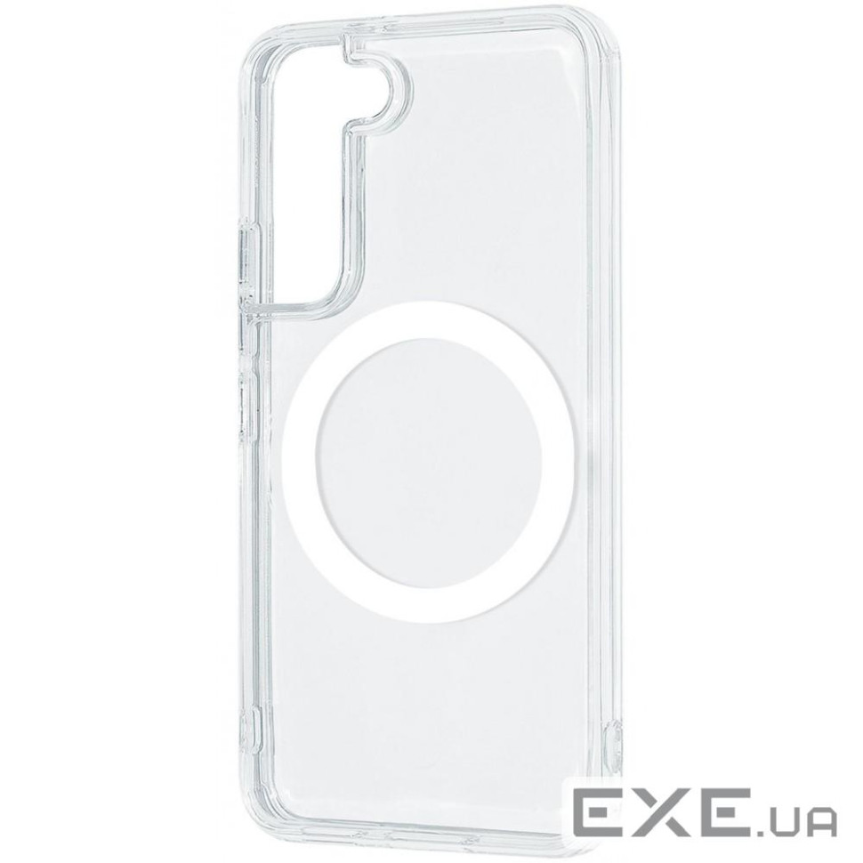 Чохол WAVE Clear Case (PC+TPU) with Magnetic Ring Samsung Galaxy S22 clear (57316 clear)