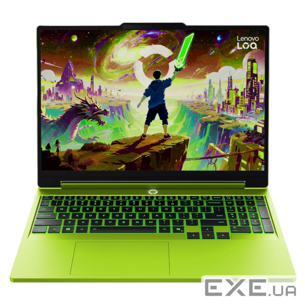 ноутбук 15.3FM/R7 250/16/512/RTX 5060 8GB/DOS/BL/S urge Green LENOVO LOQ 15AHP11 (83TN00DDRA)