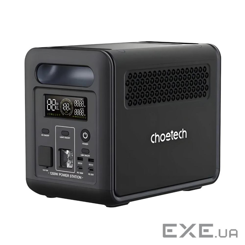 Портативна станція ДБЖ Chootech 1200 Вт CHOETECH Choetech 1200W UPS PS (BS068)
