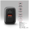 Зарядний пристрій AXAGON 1xUSB-C PD67W + 1xUSB QC4+ PPS gray (ACU-PQ67)
