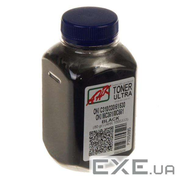 Тонер OKI C310/330/510/530, 110г Black ULTRA COLOR AHK (1505333)