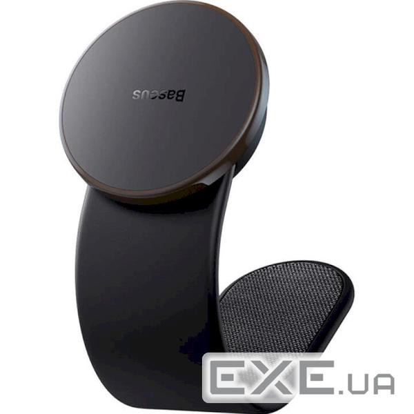 Автоутримувач з бездротовою зарядкою Baseus C02 Pro Series Magnetic black (C40156000111-00)