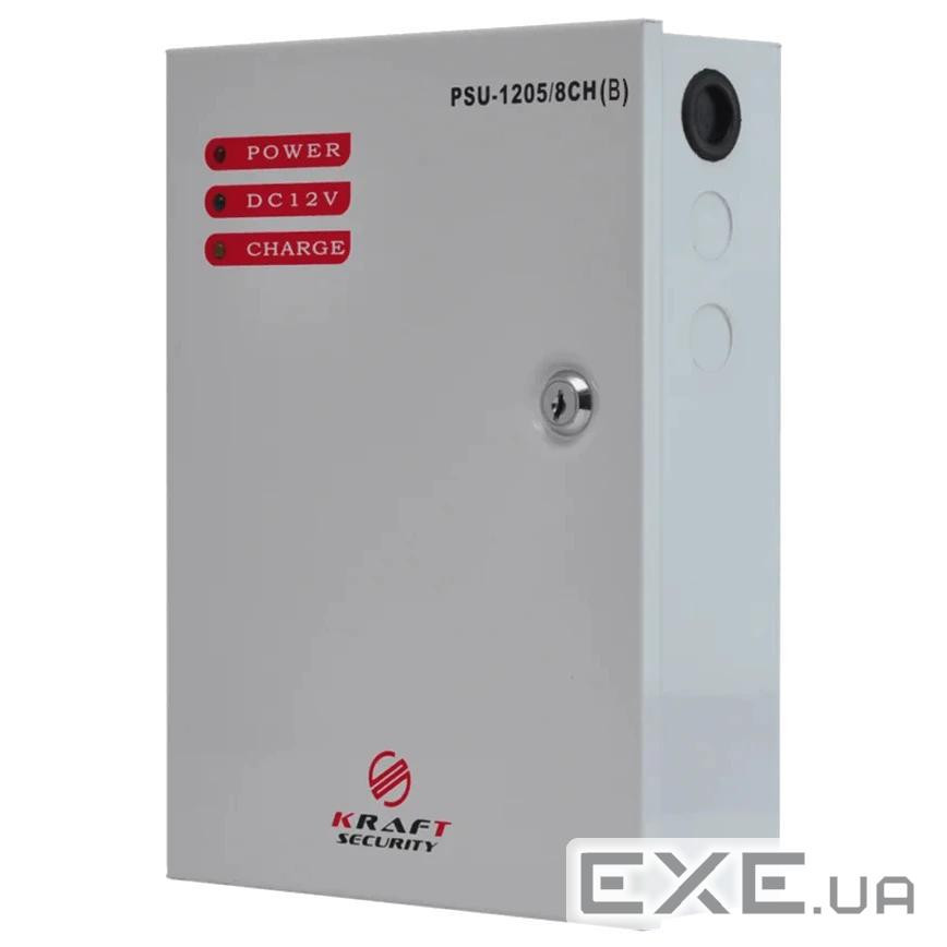 Источник бесперебойного питания Kraft PSU-1205/8CH(B)
