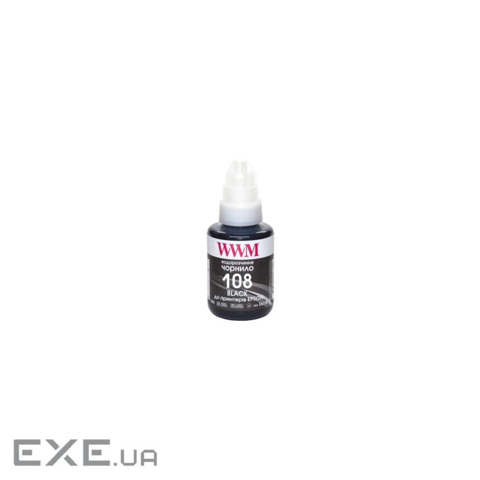 Чорнило WWM Epson L8050/L18050 140г Black KeyLock (E108B)