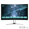 Монитор ASGARD Gaming 27" AS275QC VA Black Curved 200Hz, 2560х1440, 300 кд/м2, 1 мс, 2хDisplayPort,