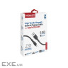 Дата кабель USB 2.0 AM to Lightning 2.0m 2A black Promate (xcord-ai200.black)