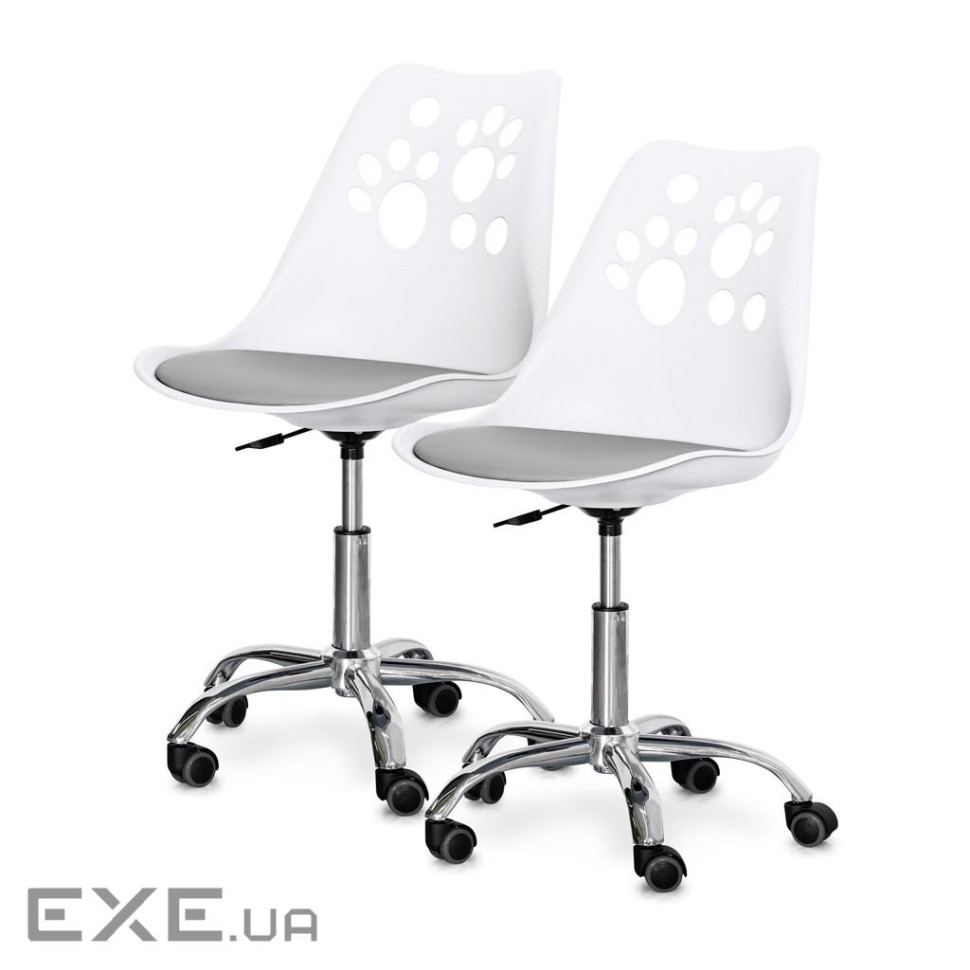 Дитяче крісло Evo-kids Indigo 2 шт White / Grey (H-232 W/G -X2)
