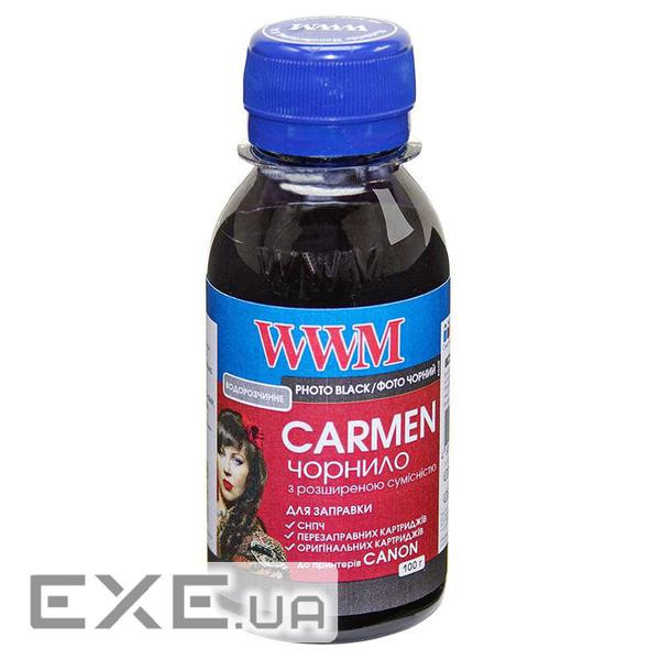 Чорнило WWM CANON UNIVERSAL CARMEN 100g Photo Black (CU/PB-2)