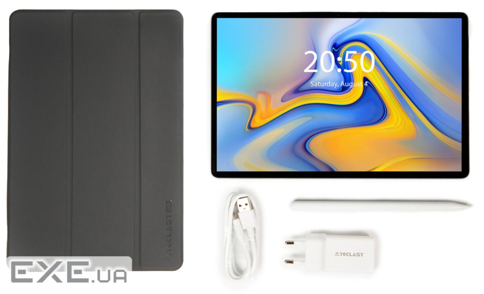 Планшет Teclast M50 8/128GB 4G Dual Sim Aqua Blue (M5H5CS/TL-112841) с чехлом и стилусом, 10.1" (128