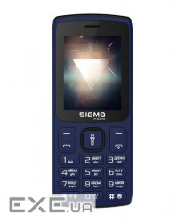 Мобільний телефон SIGMA MOBILE X-style 34 NRG Type-C Blue