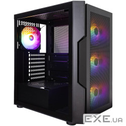 Корпус 1stPlayer T7-P-BK-4F1 Black 750W (T7-P-BK-4F1-PS-750FK-EU)