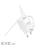 Зарядний пристрій HOCO C146A Charm USB-C PD20W + cable USB-C to Lightning White (6942007630252)