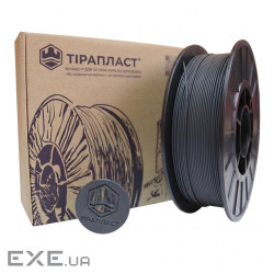 Пластик для 3D-принтера Тірапласт PLA 1.75 мм 0,75кг, silver (25290)