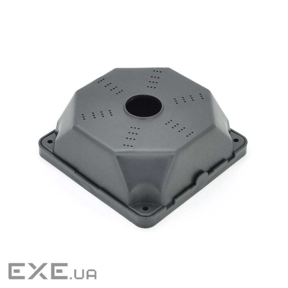 Універсальна монтажна коробка для встановлення відеокамер СЕКО SK-Q130B Black, IP66, 130х130х50мм