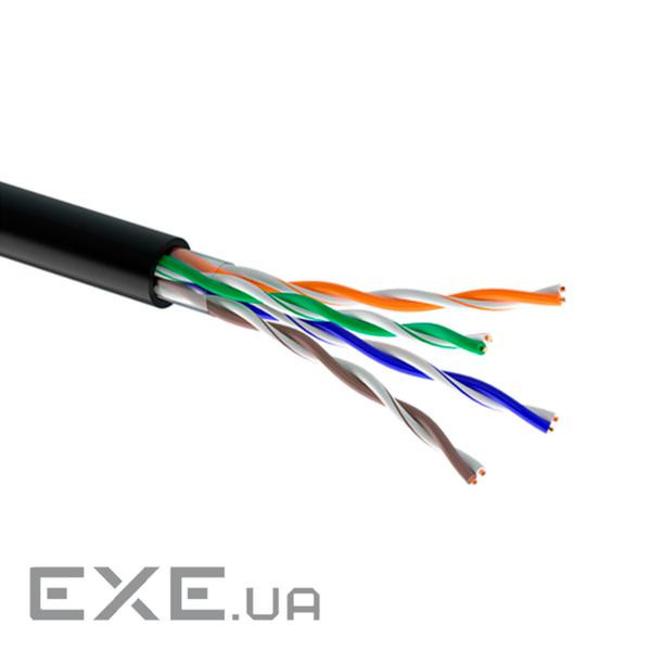 Кабель Одескабель КПП-ВП (100) 4*2*0,51 (UTP-cat.5E), OK-net, СU, ізоляція ПЕ, для нар (49219 100м )