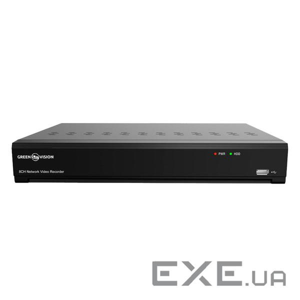 Реєстратор для відеоспостереження Greenvision GV-N-I016/08 12MP