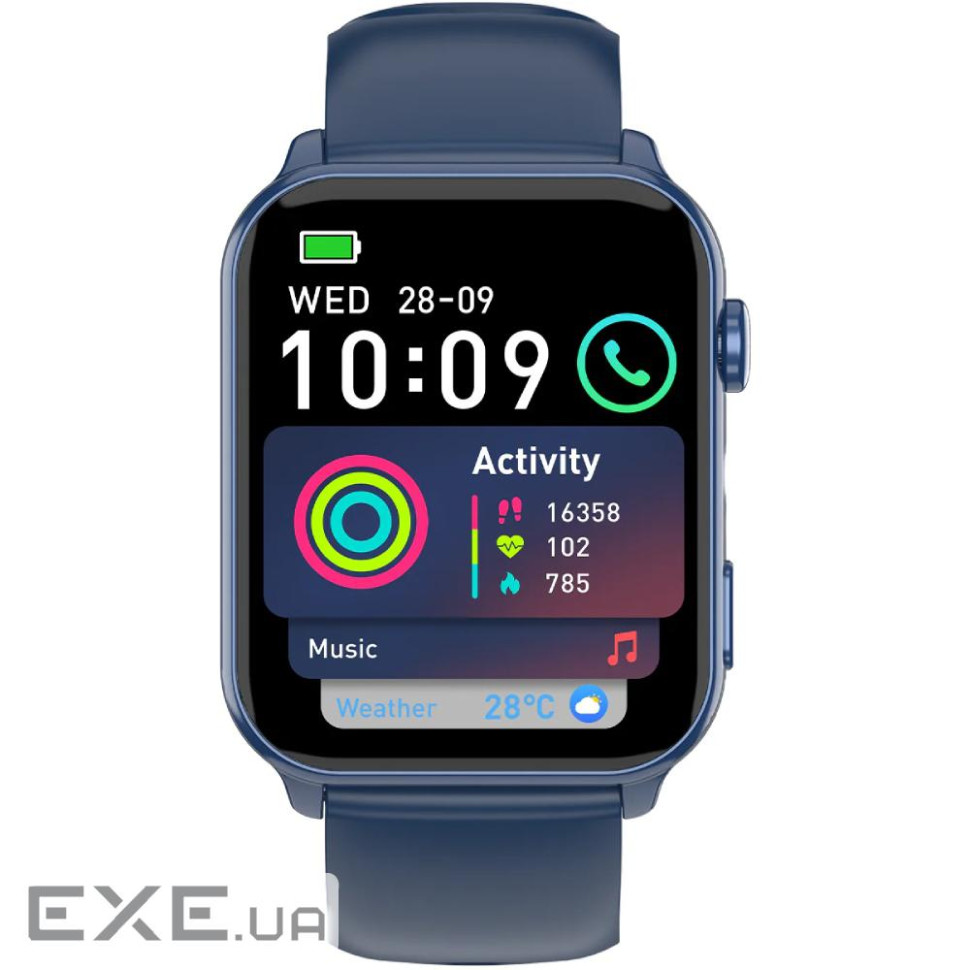 Смарт-годинник Blackview R30 Max Blue (6931548323181)